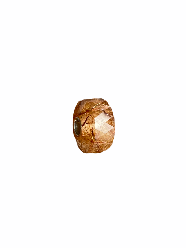 Golden Hair Rutilated Quartz square Valkyrie Gems beads