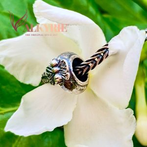 Honey Bee Spacer,  925 silver, Valkyrie Gems Beads