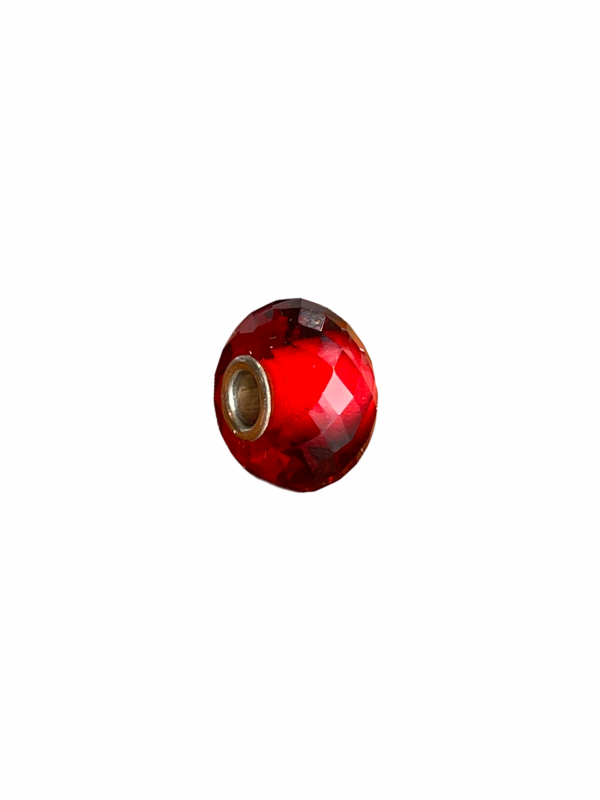 Red Glass Valkyrie Gems beads