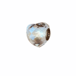 Clear Quartz Heart Bead Valkyrie Gems Beads 2