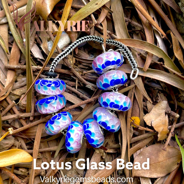 Valkyrie Gems Beads Lotus Glass Beads