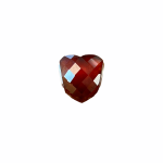 Red Garnet Heart Bead Valkyriegemsbeads